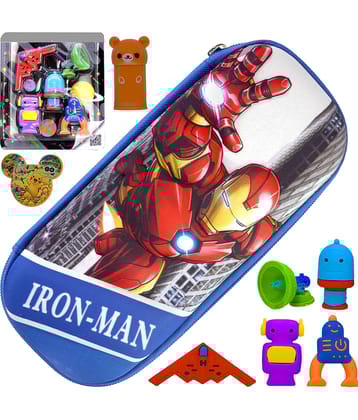 Eraser + Pencil  Sharpeners + Pencil Box Pouch Cases