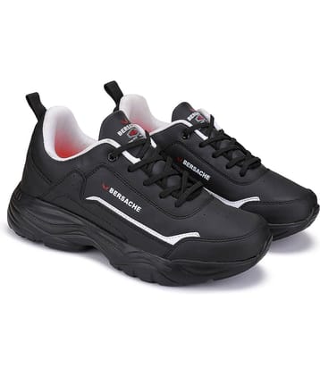 Bersache Casual Shoes Black Men's Outdoor