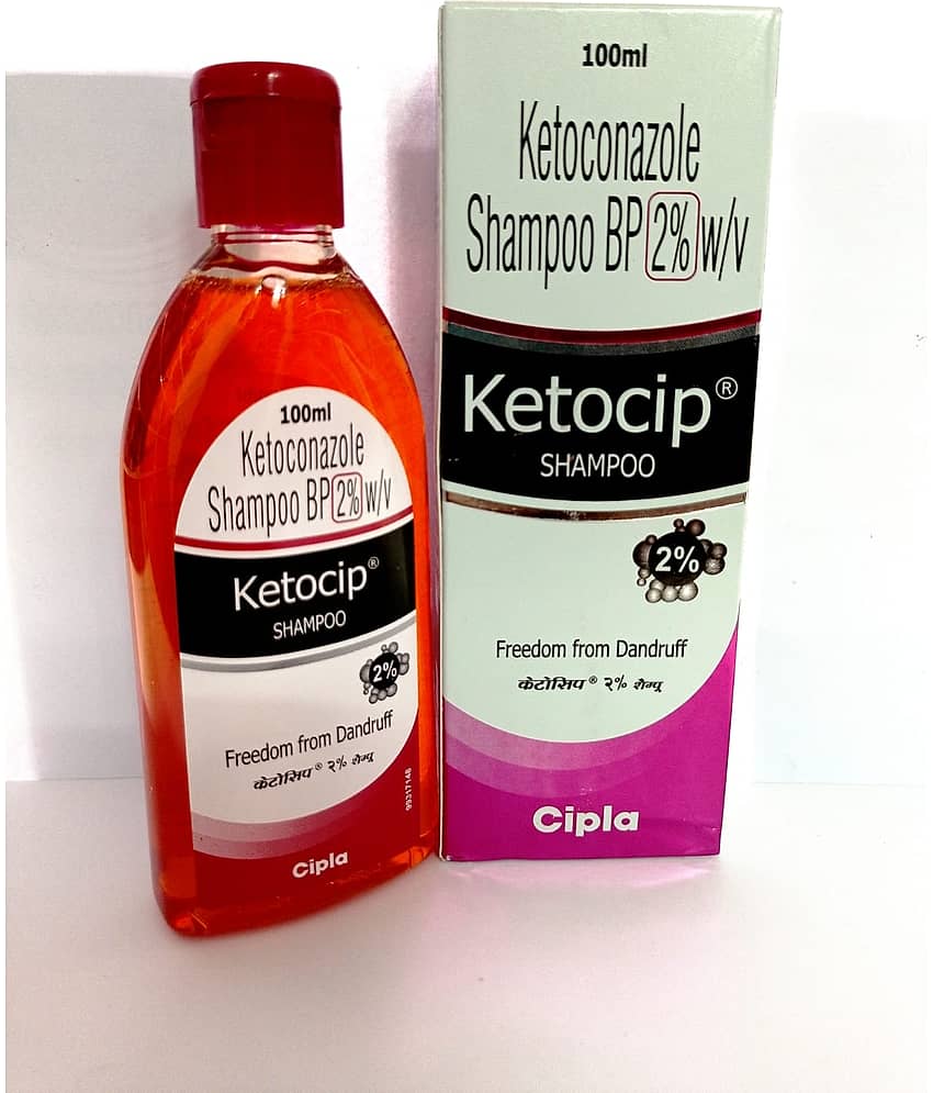 KETOCIP 2% ANTIDANDRUFF SHAMPOO( PACK OF 1) Baby Shampoo 100 ml ( 1 pcs )
