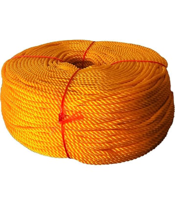 SHOP BY ROOM Nylon Outdoor Laundry Clothesline Rope for Drying Clothes (Multi) - 50 Meter