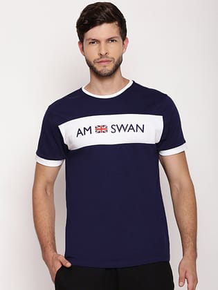 Mens Premium Cotton Printed Half Sleeve T-Shirts-S-38