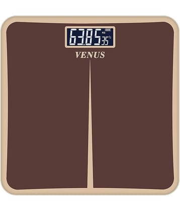 Venus Electronic Digital LCD Body Weighing Scales EPS-8199-New-Brown
