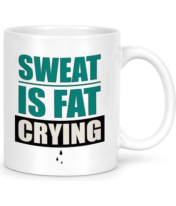 Idream Quote Printed Ceramic Coffee Mug 1 Pcs 330 mL