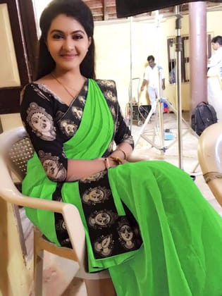 Pleasant Parrot Green Coloured Partywear Chanderi Silk Sare