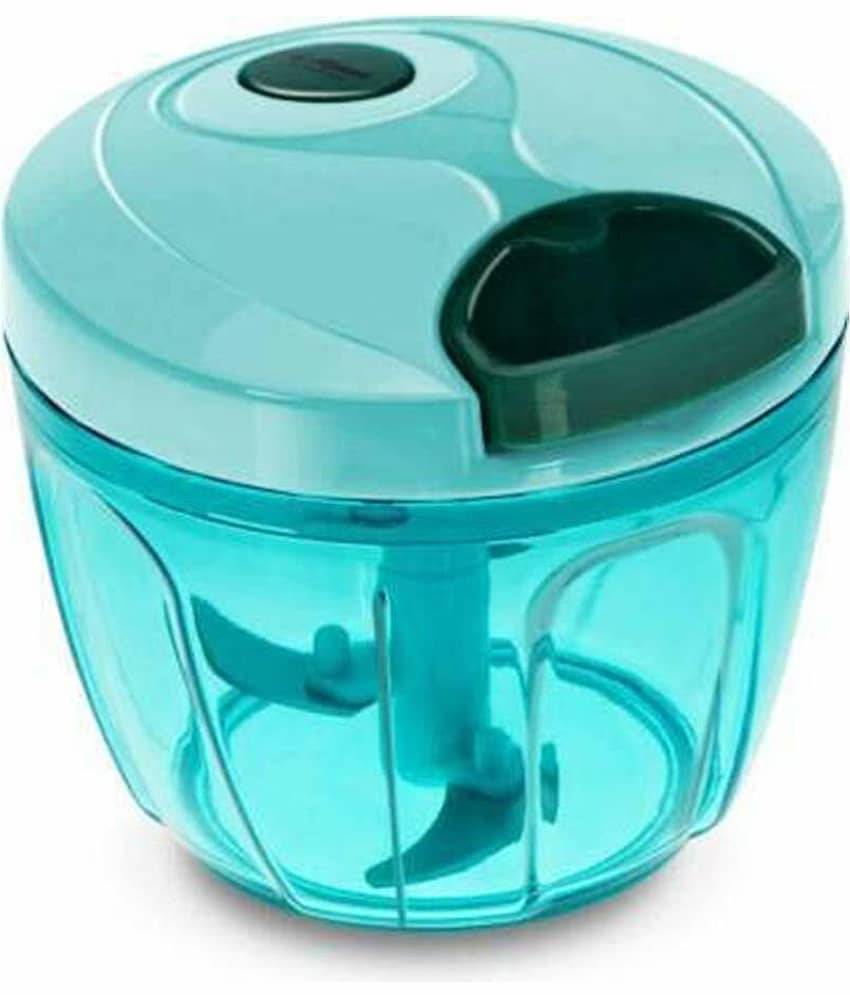 FIVANIO Blue Plastic Mannual Chopper 700 ml ( Pack of 1 )
