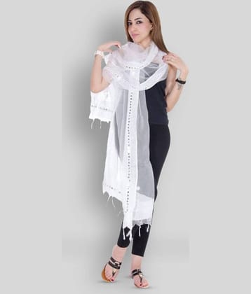 Raj White Tissue Dupatta