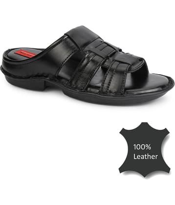 Fashion Victim Black Flip Flops