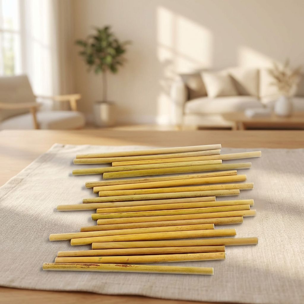 Handmade Bamboo Straws | 5.7” – 5.9”