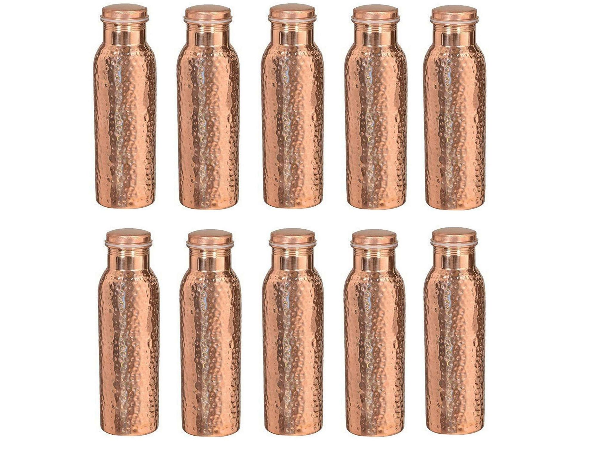 Imago Hammered Copper Bottle 1L (Pack of 10)
