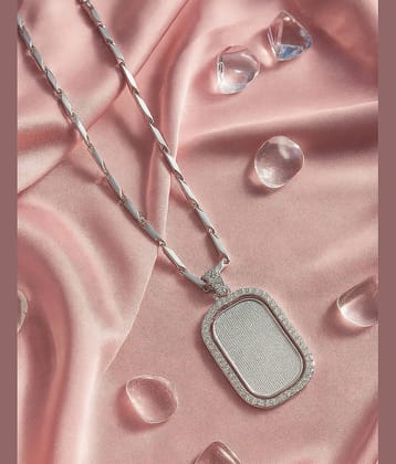 JIPPA Silver Pendant ( Pack of 1 )