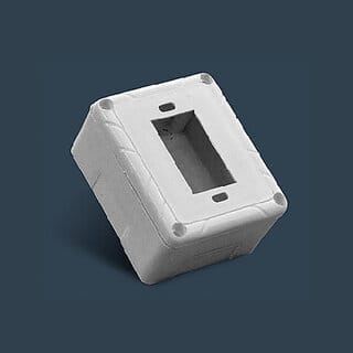 1 WAY GAND BOX NON MODULAR  PACK OF 6