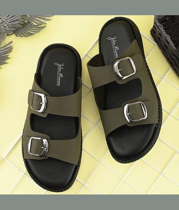 John Karsun Olive Men's Daily Slipper