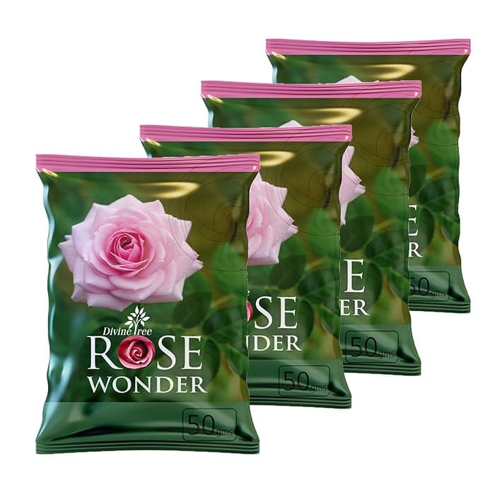 DIVINE TREE Rose Wonder Rose Flower Plant Fertilizer (200 g)