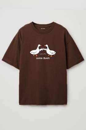 Goose Bumps- Oversized T-Shirt-XS