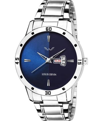LOUIS DEVIN - Silver Metal Analog Men's Watch