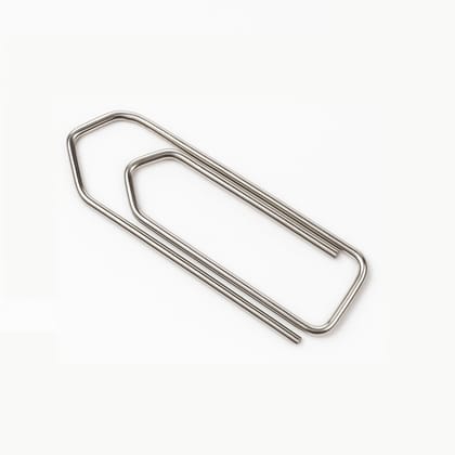 35 mm Steel Paper Clips (110 Pieces) � Small U Pin for Documents � Durable Rust-Resistant Metal Clips for Paperwork, Office & School Use � Silver Finish V Shaped Paper Pins 35 mm Steel Paper Clips (110 Pieces) � Small U Pin for Documents � Durable Rust-Resistant Metal Clips for Paperwork, Office & School Use � Silver Finish V Shaped Paper Pins