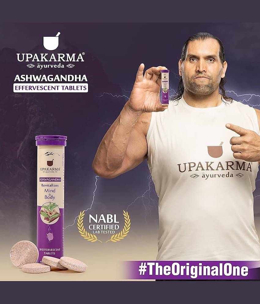 UPKARMA ASHWAGANDHA EFFERVESCENT 20 TABLETS