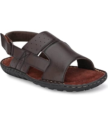 softio - Brown Men's Sandals