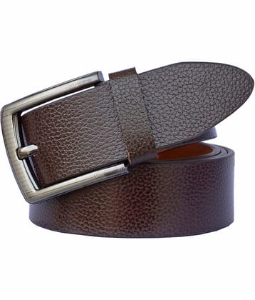Loopa Brown Leather Formal Belt