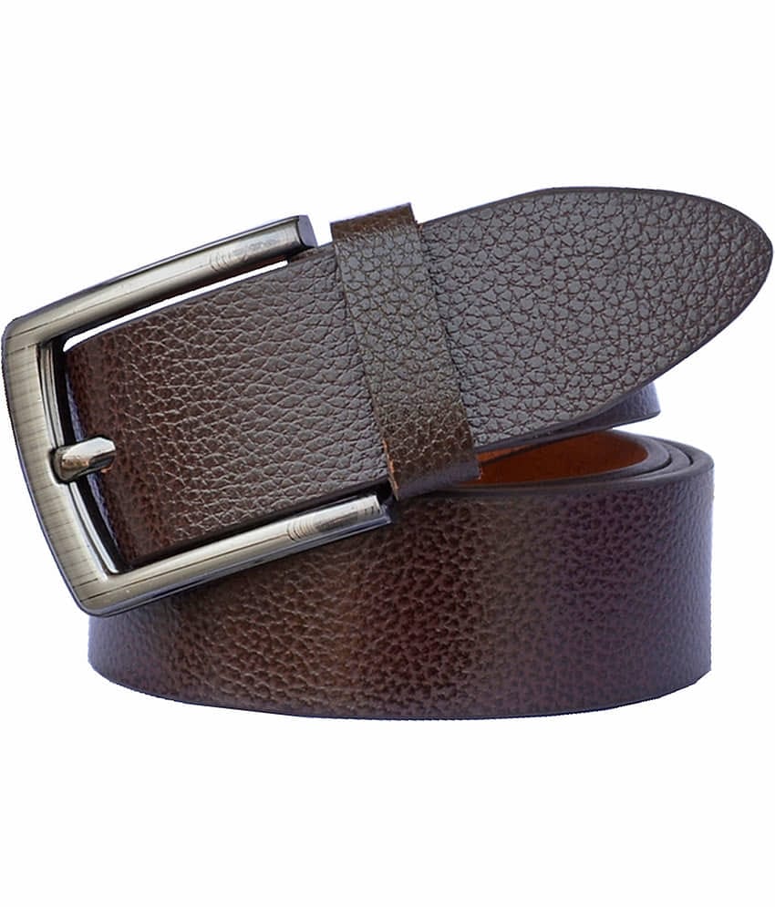 Loopa Brown Leather Formal Belt