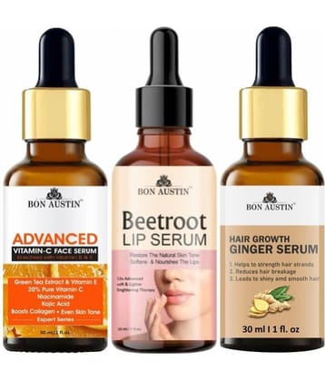 Bon Austin Skin Toning Face Serum For All Skin Type ( Pack of 3 )