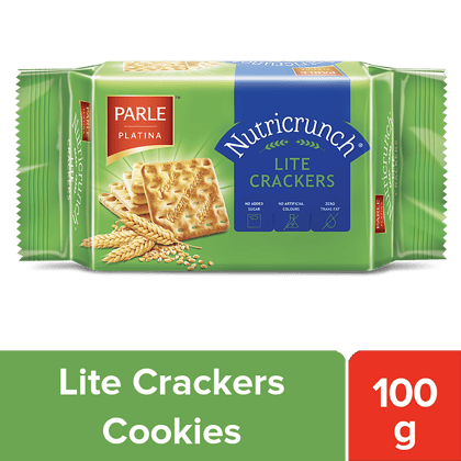 Parle Platina - Nutricrunch Lite Cracker, 100 g Pouch