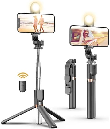 Shop To Shop Bluetooth Selfie Flash Light ( Black )