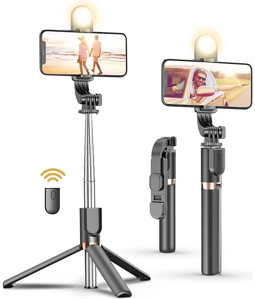Shop To Shop Bluetooth Selfie Flash Light ( Black )
