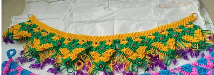Toran  Green and yellow  colour