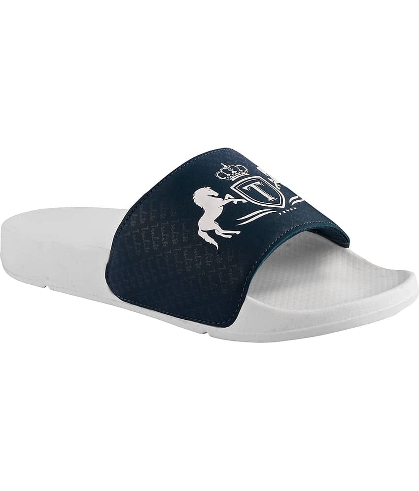 Trulite White Men's Slide Flip Flop