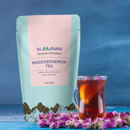 Rhododendron Tea: A Floral Delight From The Himalayas 100gms Rhododendron Tea: A Floral Delight From The Himalayas 100gms