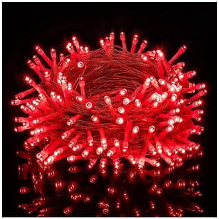 DAYBETTER Red 15M Decorative Ladi, Rice, String Led Light Pixel ( Pack of 1 )