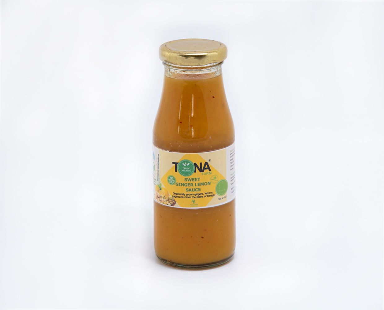 Tona Organic Ginger Lemon Sauce, 200 gm