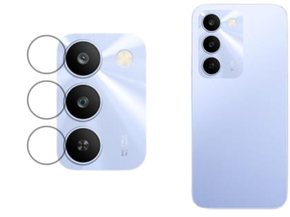 ISAAK Back Camera Lens Protector compatible for Realme C83 (Pack of 1) ISAAK Back Camera Lens Protector compatible for Realme C83 (Pack of 1)