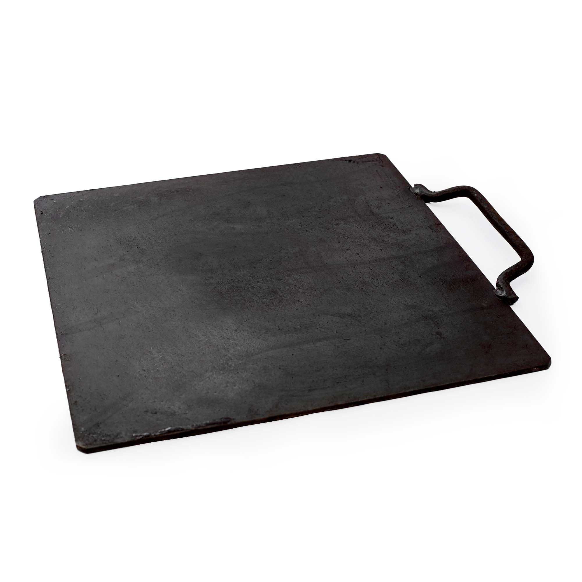 Seasoned Iron Square Dosa Tawa-12 inches