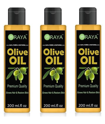 ORAYA - Hair Growth Olive Oil 200 ml ( Pack of 3 )