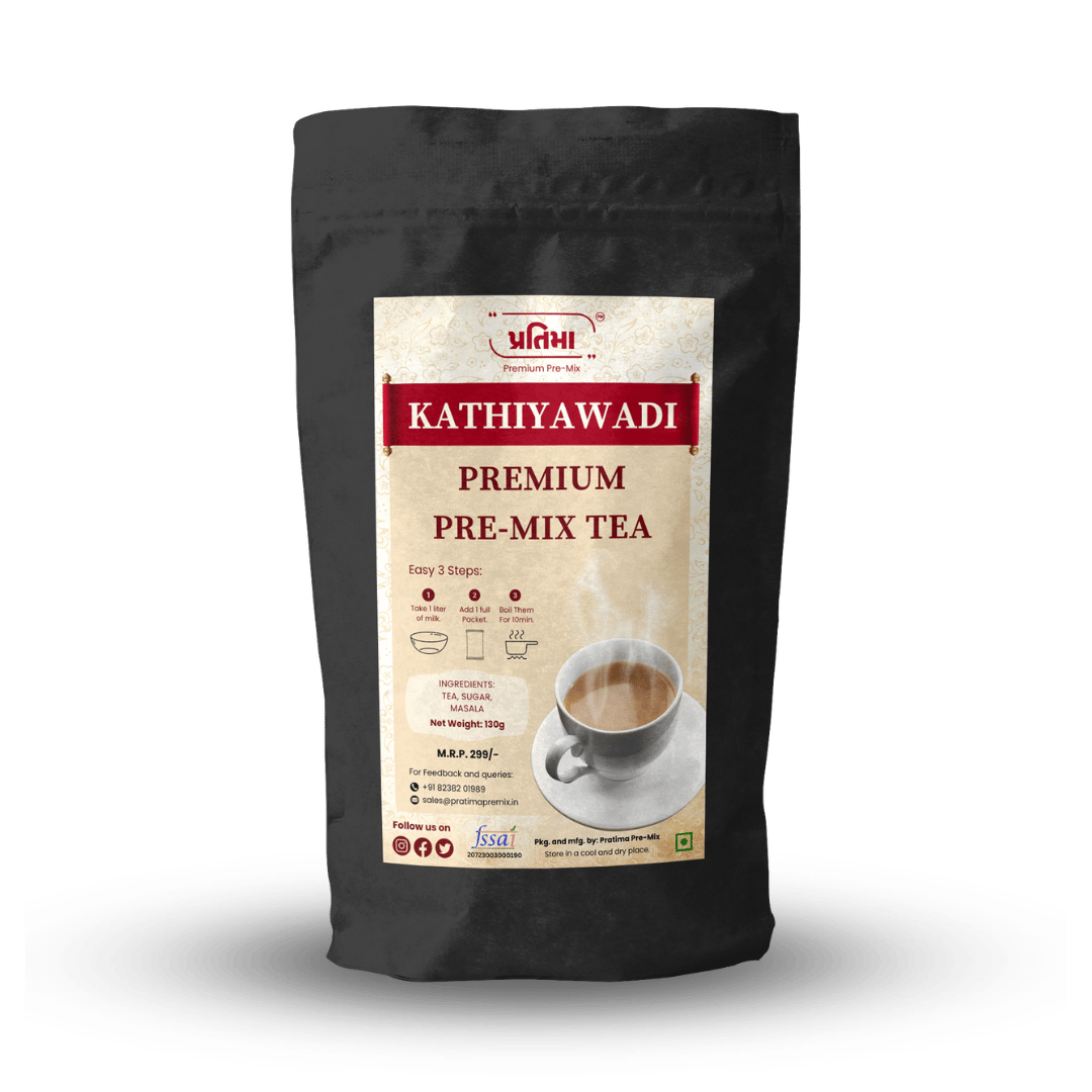 Kathiyawadi Premium Tea Pre-Mix  For 1 Liter Milk