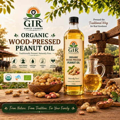 Organic Groundnut Oil - Naturally Pure