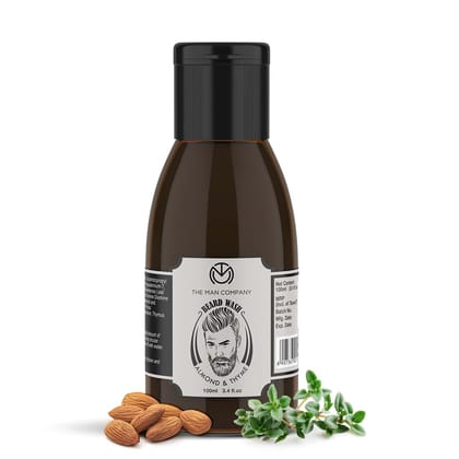 Beard Wash | Almond & Thyme Beard Wash | Almond & Thyme - 100 ml Beard Wash | Almond & Thyme Beard Wash | Almond & Thyme - 100 ml