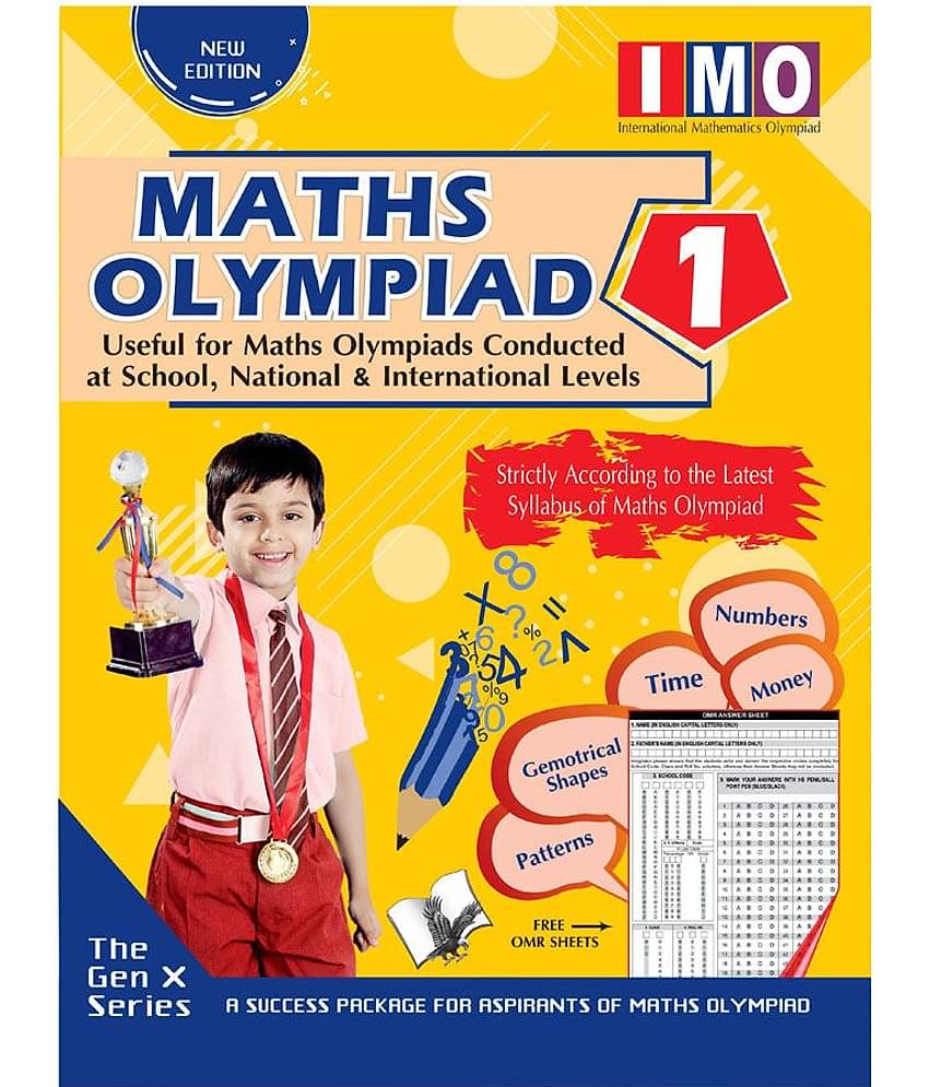 International Maths Olympiad - Class 1 (With CD)