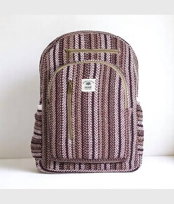 Gau Sudh 25 Ltrs Canvas Backpack *For Men & Women ( Multicolor )