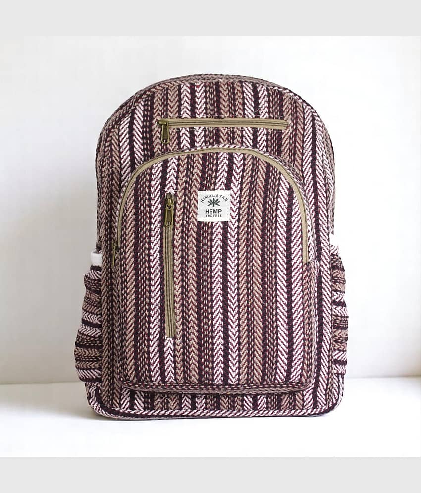 Gau Sudh 25 Ltrs Canvas Backpack *For Men & Women ( Multicolor )