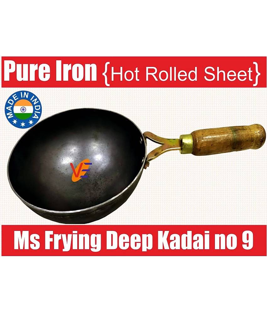 Veer - Iron Non coated Deep Kadhai 1.25