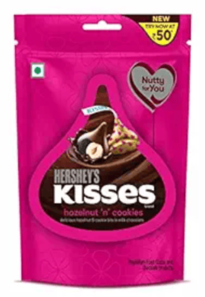 Hersheys Kisses Hazelnut N Cookies, 33.6 g
