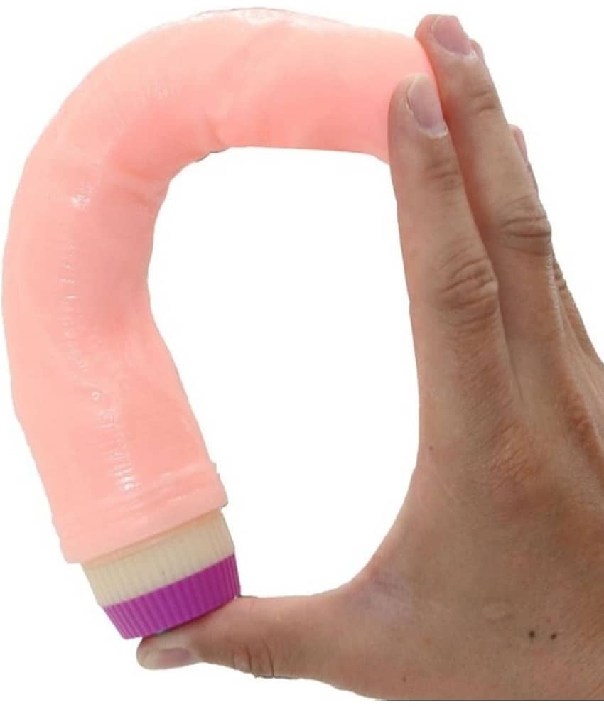 Adam - 9" Long XL Realistic Life Like Thick Strong Vibrating IPX7 Waterproof Dildo Vibrator For Women Men - Pink