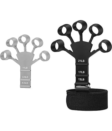 Premium Finger Strengthener 2 Pack Forearm Finger Exerciser Hand Strengthener Yoga Hand Resistance Finger Expander, Hand Strengthening Equipment