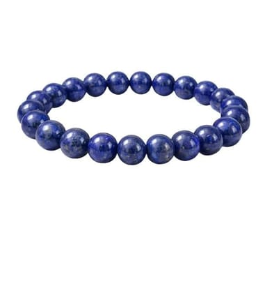 Natural Crystal 8mm Lapis Lazuli Bracelet (Dark Purple)-PID64923 Natural Crystal 8mm Lapis Lazuli Bracelet (Dark Purple)-PID64923