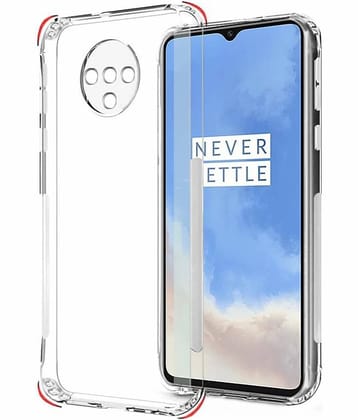 VAKIBO Plain Cases Compatible For Rubber Oneplus 7T ( Pack of 1 )