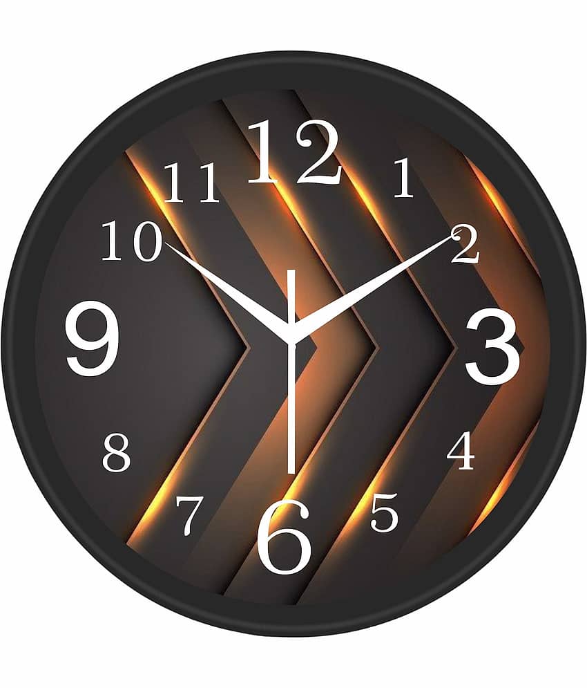 Trendy Homes Circular Analog Wall Clock
