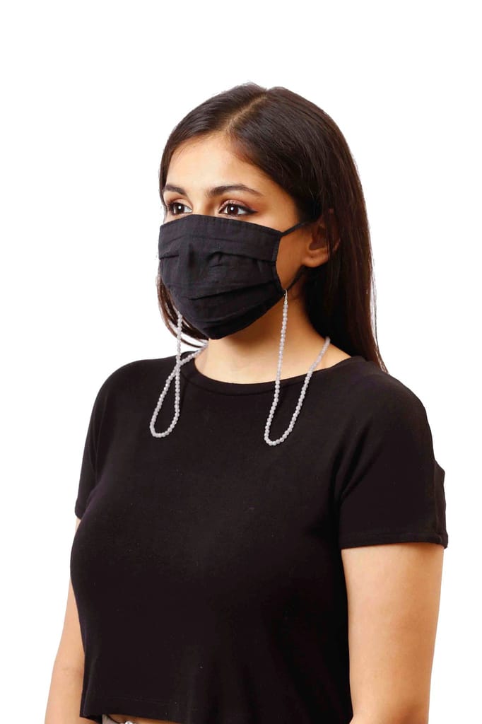 Semi Precious Beaded Mask Chain (Unisex)